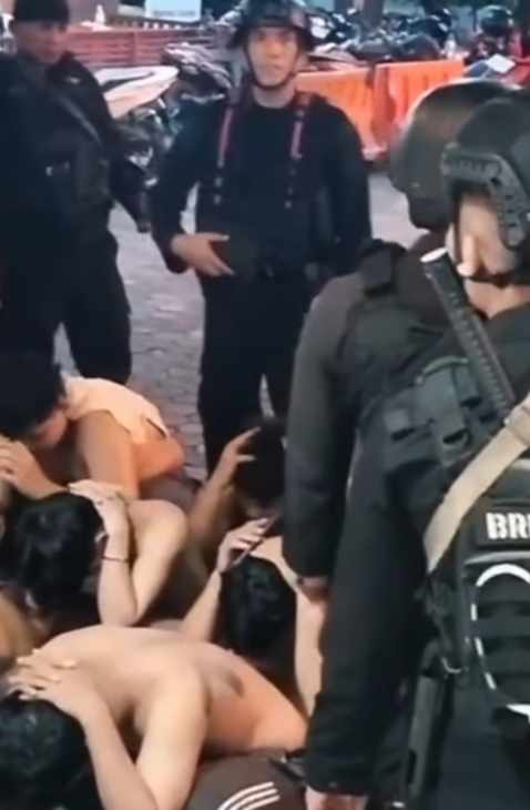 Tegas! Brimob Sumut Bubarkan Aksi Balap Liar di Medan, 18 Remaja dan 12 Motor Diamankan